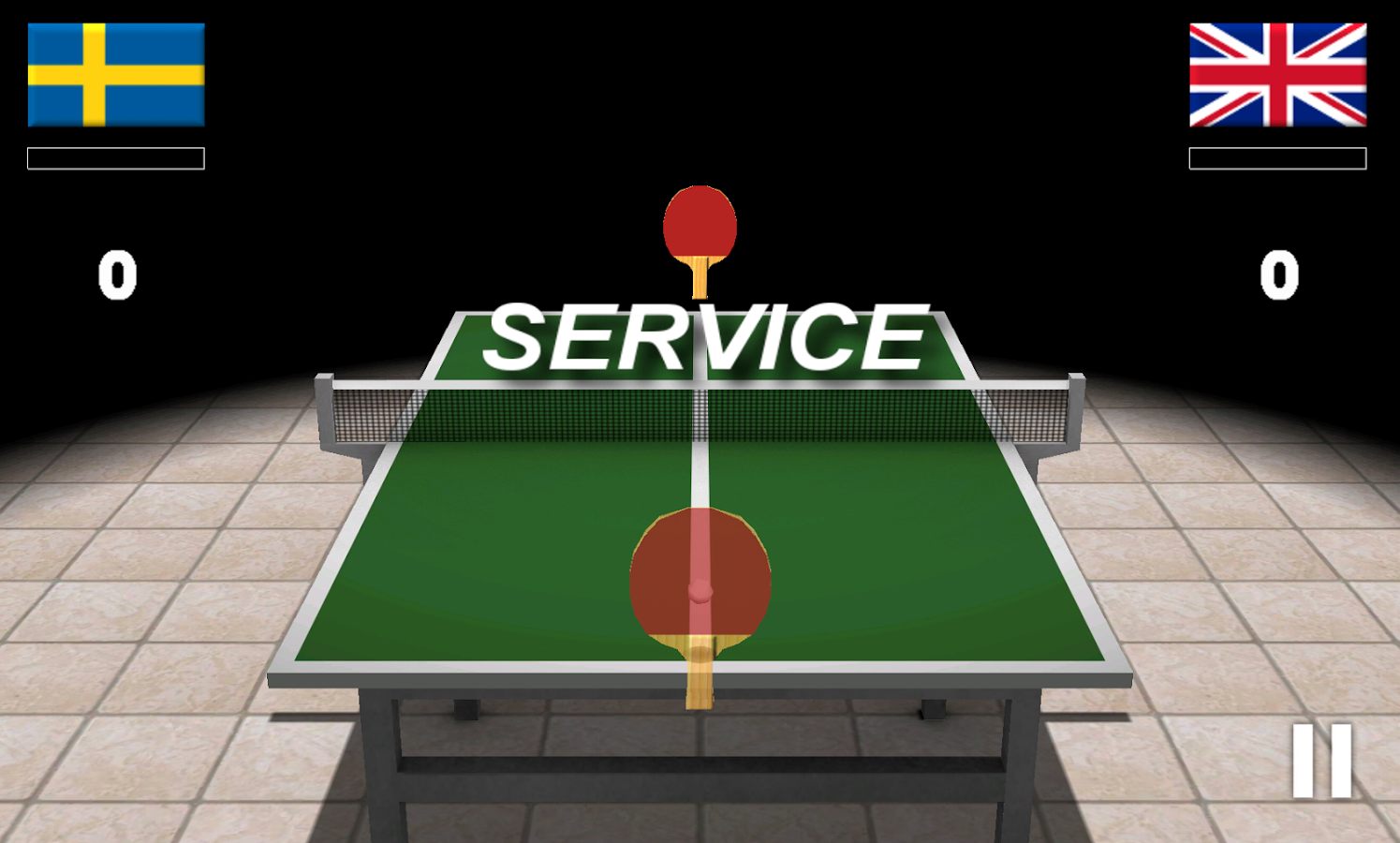 Virtual Table Tennis 3D screenshot