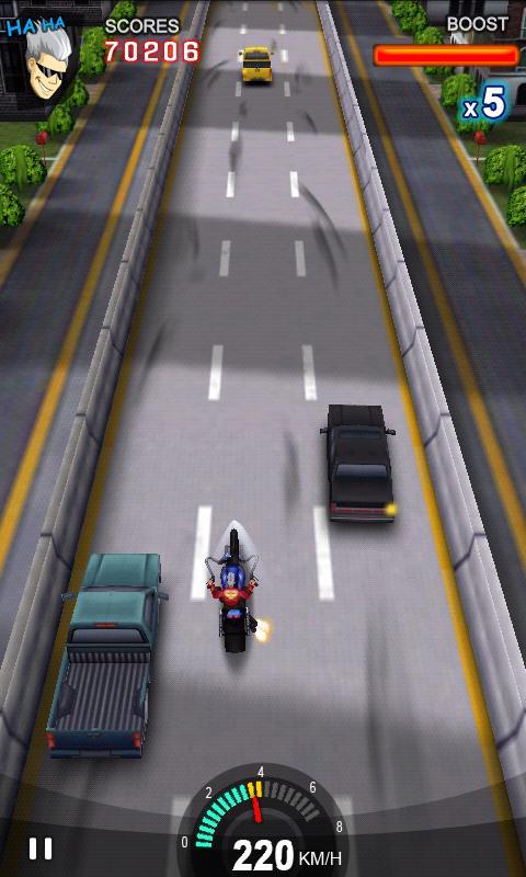 RacingMoto screenshot