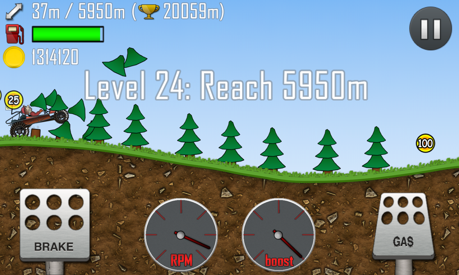 Hill Climb Racing screenshot