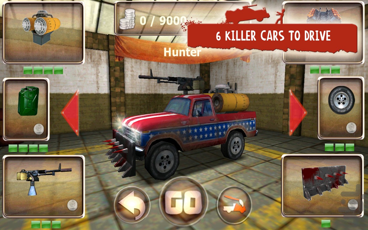 دانلود رایگان نسخه بینهایت بازی Zombie Derby برای اندروید