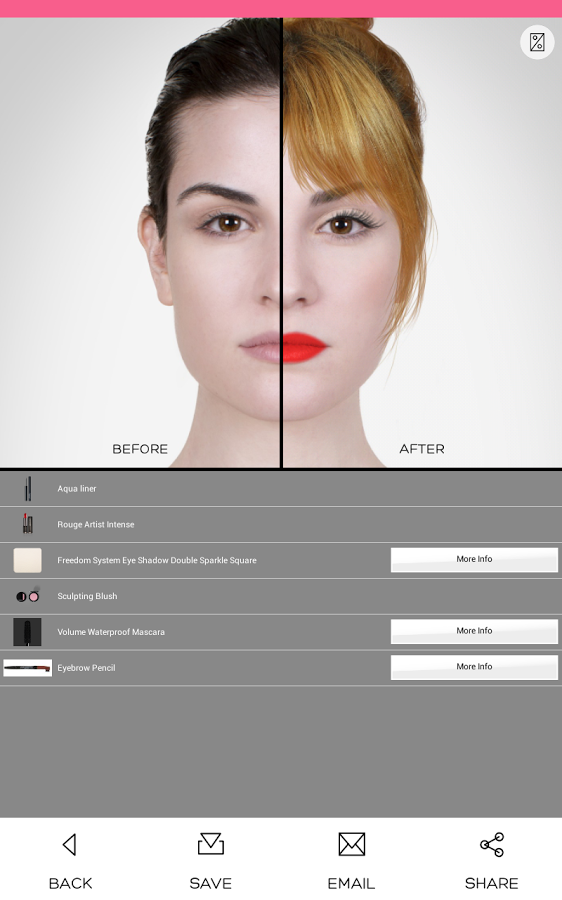 Makeup - تصویری از برنامه