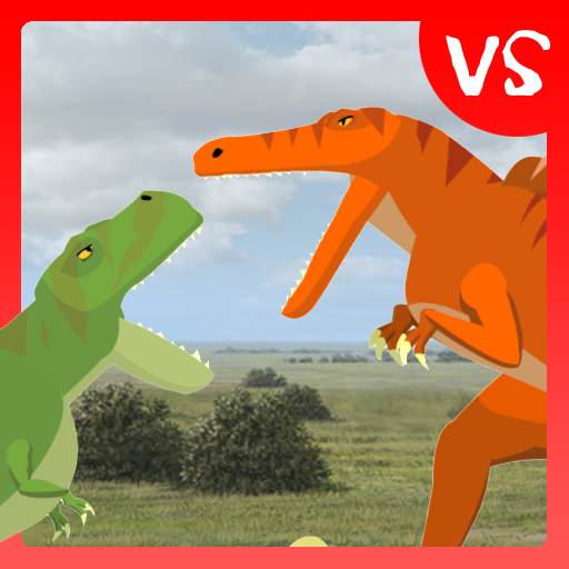 بازی T Rex Fights Spinosaurus دانلود کافه بازار 