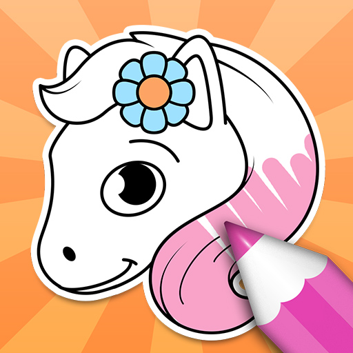 horse coloring pages game for android  download  cafe bazaar