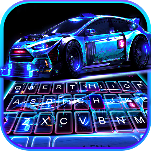 racing-sports-car-keyboard-theme