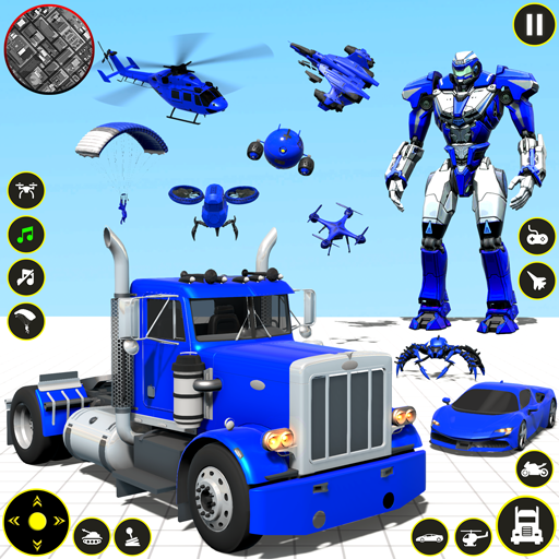 دانلود رایگان Robot Fire Fighter Rescue Truck Robot Life Games نسخه ۱.۱.۴ ۲ مود شده