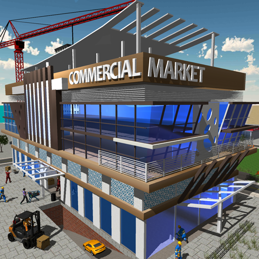 دانلود رایگان Commercial Market Construction Game: Shopping Mall مود شده