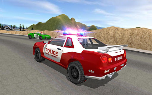 city car driving simulator police