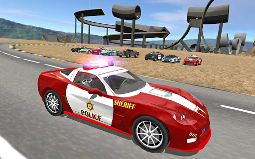 city car driving simulator police