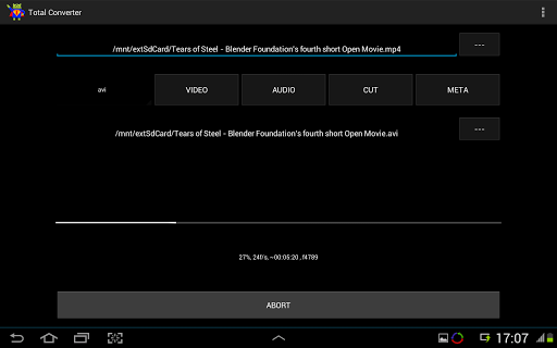 Кодек для цп типа armv7 neon