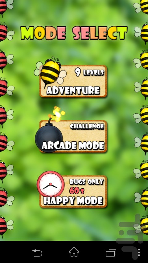 Happy mode. Free Bugs Pro. Баг слово в игре.