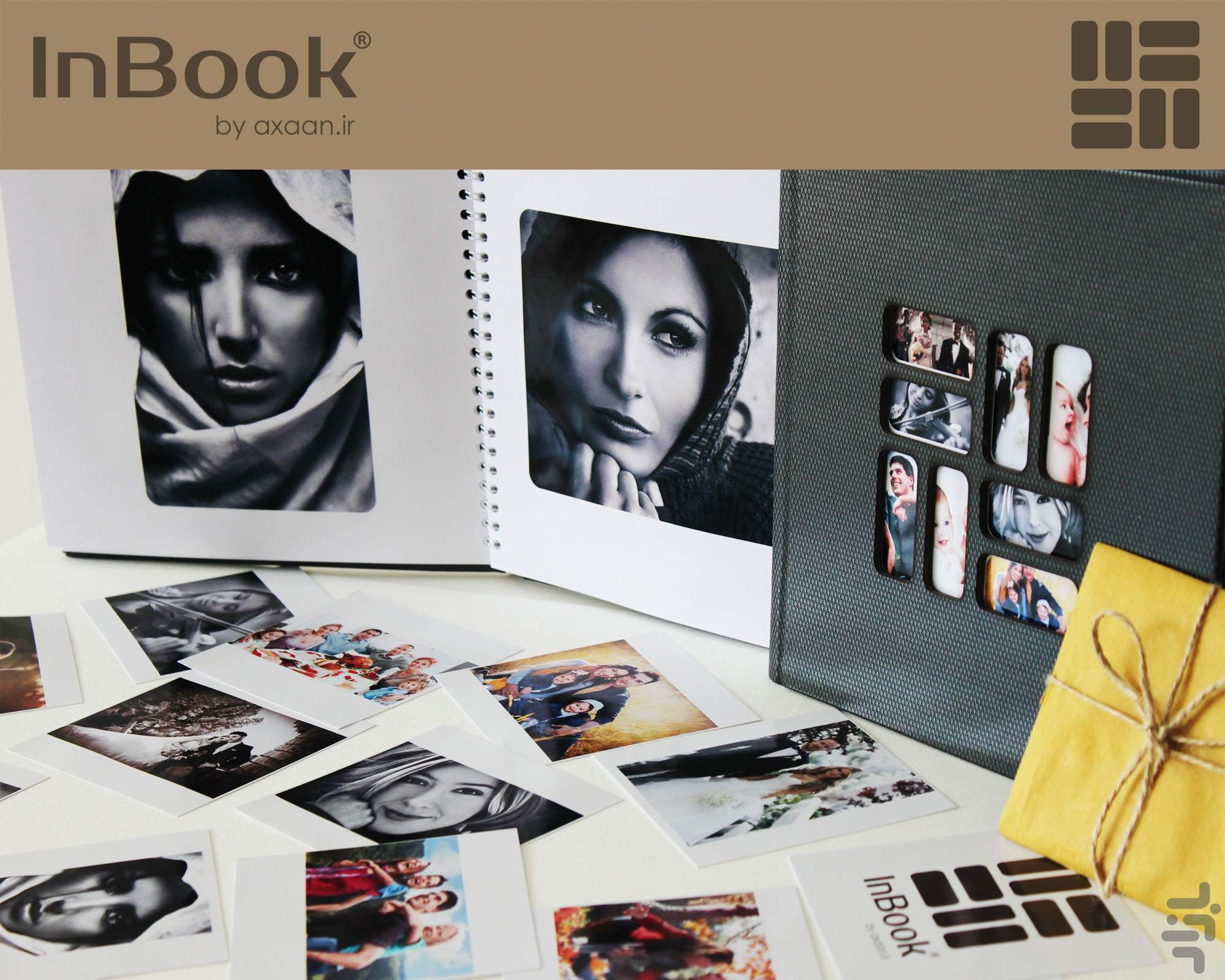 InBook OnlineOrder Print PhotoBook Download Install Android Apps Cafe Bazaar