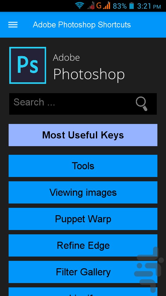 keyboard shortcuts کامل (مولیزی)