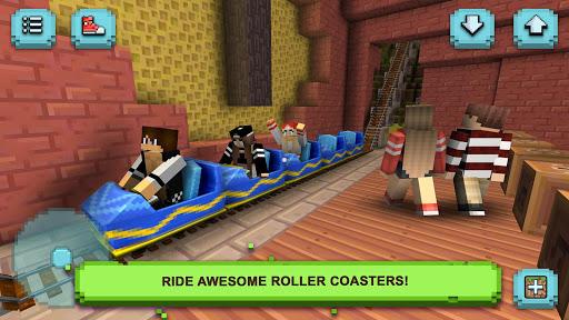 Theme Park Craft Build Ride Game For Android Download Cafe Bazaar - how to make a roller coaster game on roblox