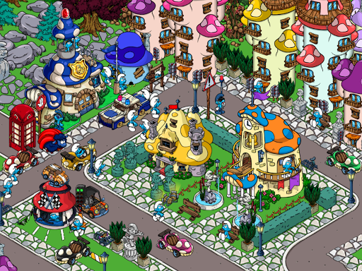 best huts smurf village