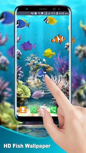 Aquarium Fish Live Wallpaper Fish Backgrounds Hd For Android Download Cafe Bazaar