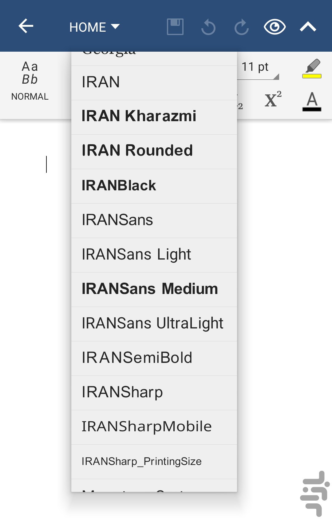 Farsi fonts download