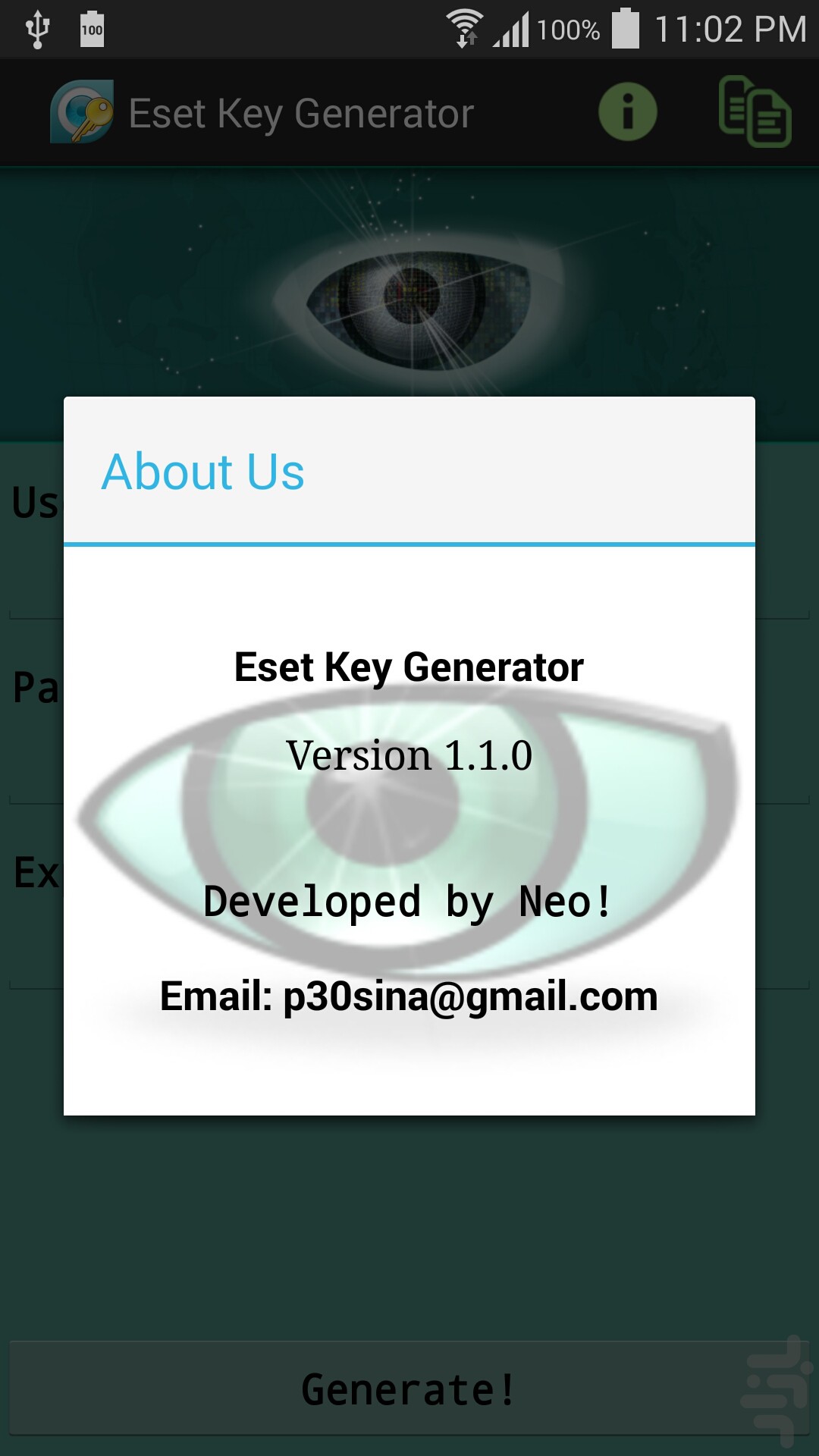 for Key - Cafe Eset Generator Bazaar Android | Download