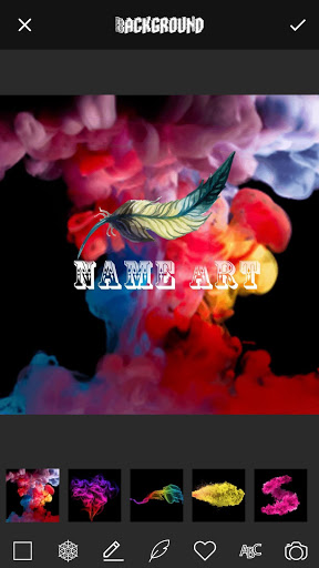 3d Smoke Effect Name Art Maker For Android Download Cafe Bazaar