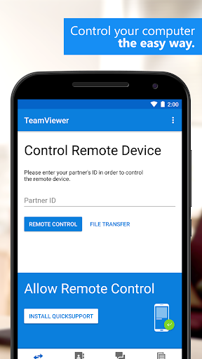 teamviewer take control