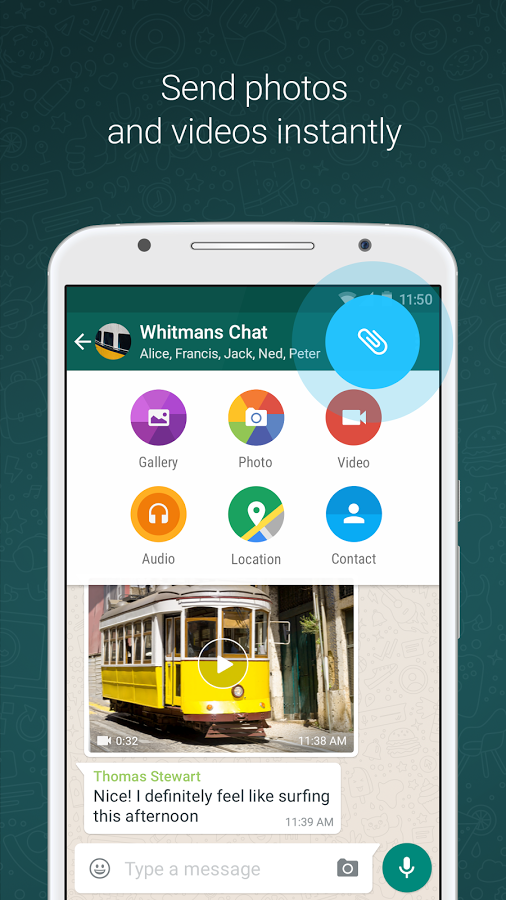 WhatsApp screenshot