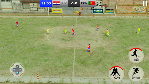 بازی Street Soccer League 3D: Play Live Football Games ...