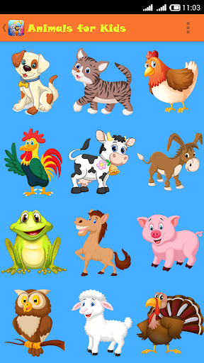 Animals for Kids for Android - Download | Cafe Bazaar