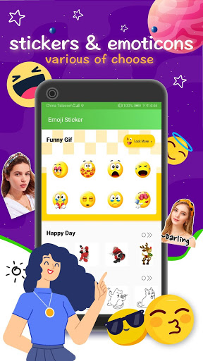  Emoji Sticker - Funny For WhatsApp - 