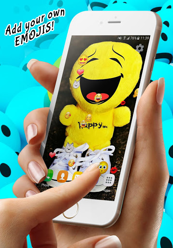 برنامه Emoji Live Wallpaper ️ Cute Emoji 4K Wallpapers - دانلود | کافه