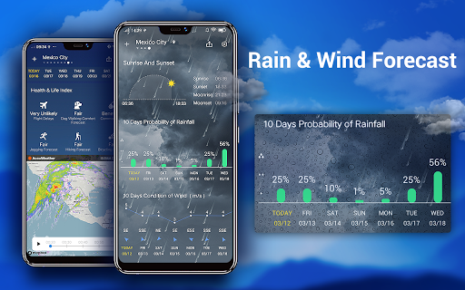 pc desktop weather radar widget