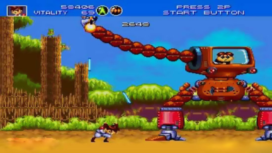 sega genesis gunstar heroes