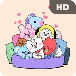 Cute BT21 Wallpaper Full HD 2021