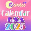 2025 Cawaii Calendar