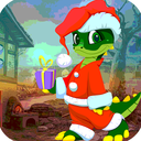 Christmas Crocodile Escape - J