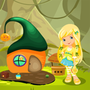 Girl Rescue From Tree House Kavi Game-356