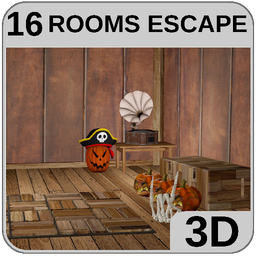 3D Escape Puzzle Halloween Room 1