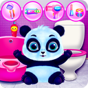 Cute Panda Caring and Dressup
