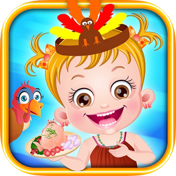 Baby Hazel Thanksgiving Fun