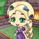 Pretty Girl's Tangled Style : dress up game