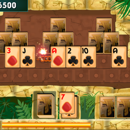 PYRAMID SOLITAIRE card game