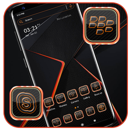 Orange Light Launcher Theme