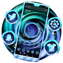Spiral Nebula Launcher Theme