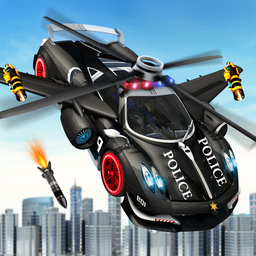 بازی پرواز با ماشین پلیس | جدید