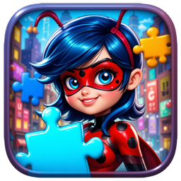 بازی پازل دختر کفشدوزکی