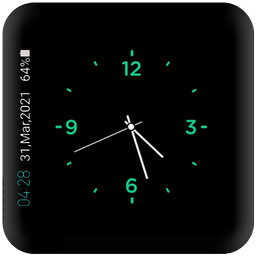Always On Display : Clock Screen Saver