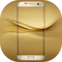 Theme for Galaxy S7 Gold