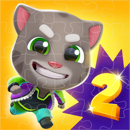 talking tom and friend puzzle