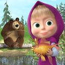 masha and the bear wallpaper