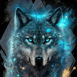 تصویر زمینه گرگ خاص