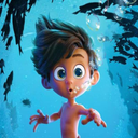 کارتون پسر دلفینی | فیلم