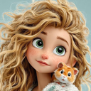 تصویر زمینه دخترانه عروسکی